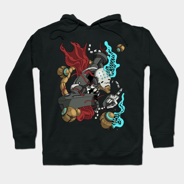 Damaged Zenyatta Hoodie by nextodie